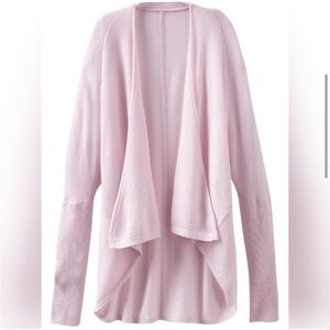 Athleta Cashmere Cozy Up Cardigan Size XXS Petal Pink